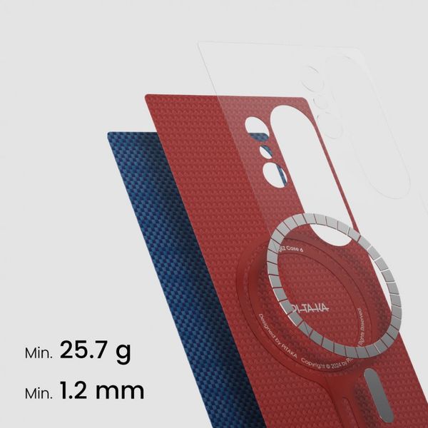 Чехол Pitaka Tactile Woven для Samsung Galaxy S25 Ultra, Горизонт | Over The Horizon