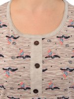 Футболка Ф-063Х/бежевый-енот