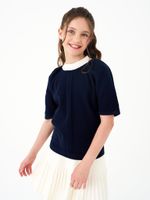 Джемпер для девочки AT1318 синий