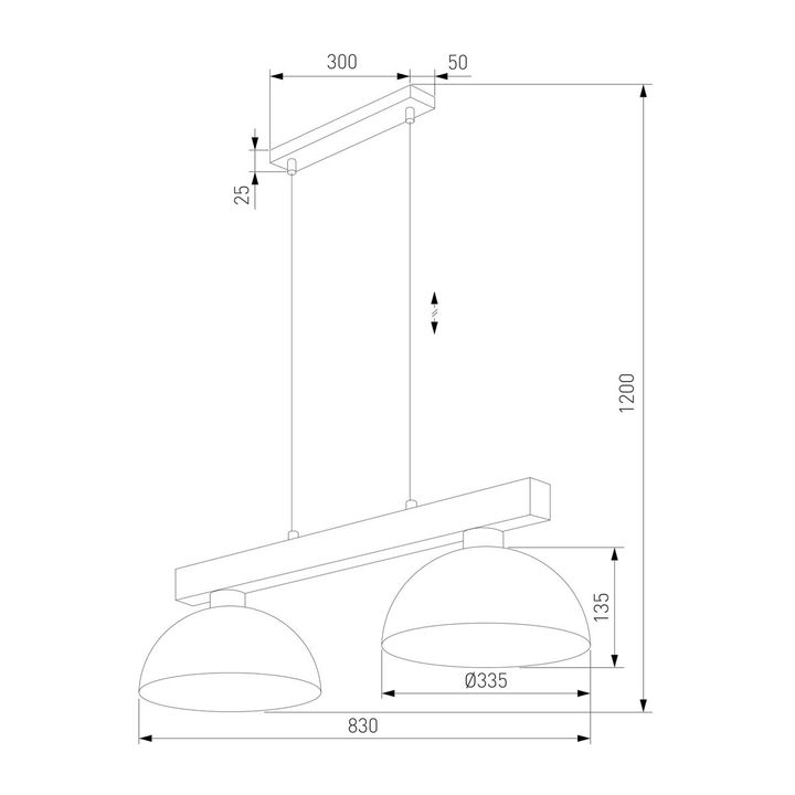 Подвесной светильник TK Lighting 4713 Oslo