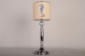 Настольная лампа Manne TL.7737-1BL (дама с собачкой)