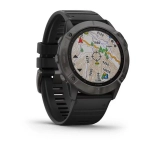 Смарт-часы Garmin Fenix 6X Sapphire, серый, 010-02157-11