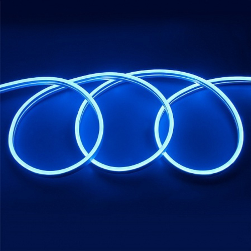 Неон голубой 1см