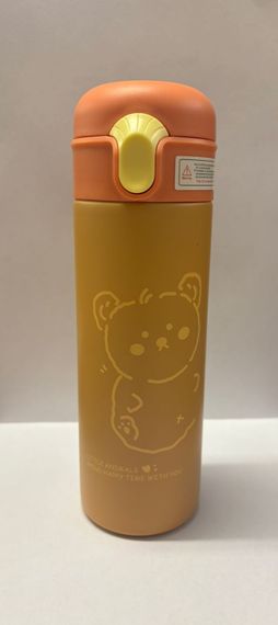 Termos Little animals, Orange  (X394 72x72x210mm) 350ml