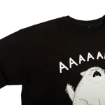 Лонгслив Кот ААААААА Черный