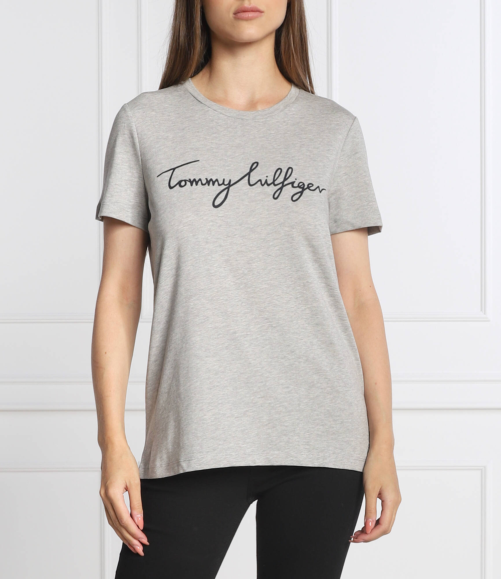 футболка Tommy Hilfiger - серый(WW0WW24967)