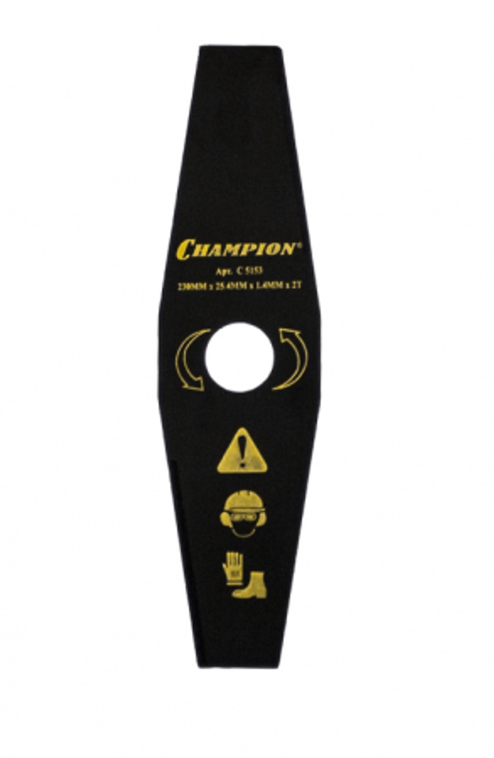 Нож CHAMPION 2-х зубчатый d=230*25,4mm   C5153