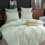 Комплект постельного белья Делюкс Сатин 100% хлопок на резинке LR424