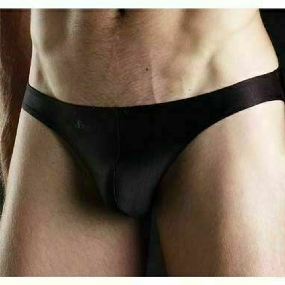 Мужские трусы брифы черные Joe Snyder Black Brief