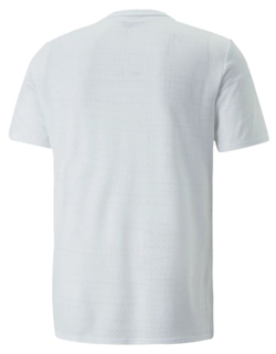 Мужская теннисная футболка Puma Train Jacquard Short Sleeve Tee - puma white