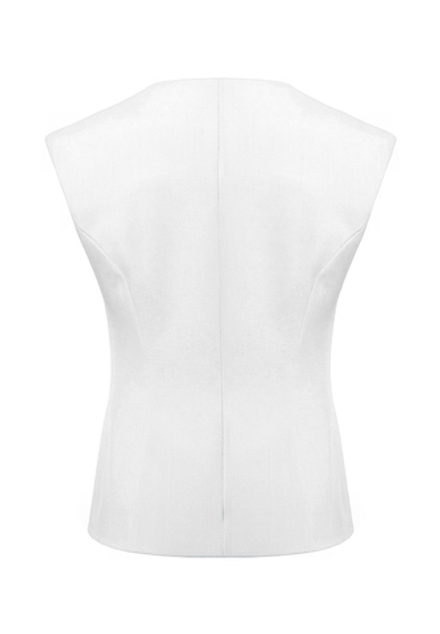 Жилет с крупными пуговицами