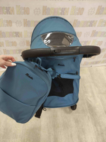 Коляска прогулочная Baballo Future 2024 синий (черная рама)