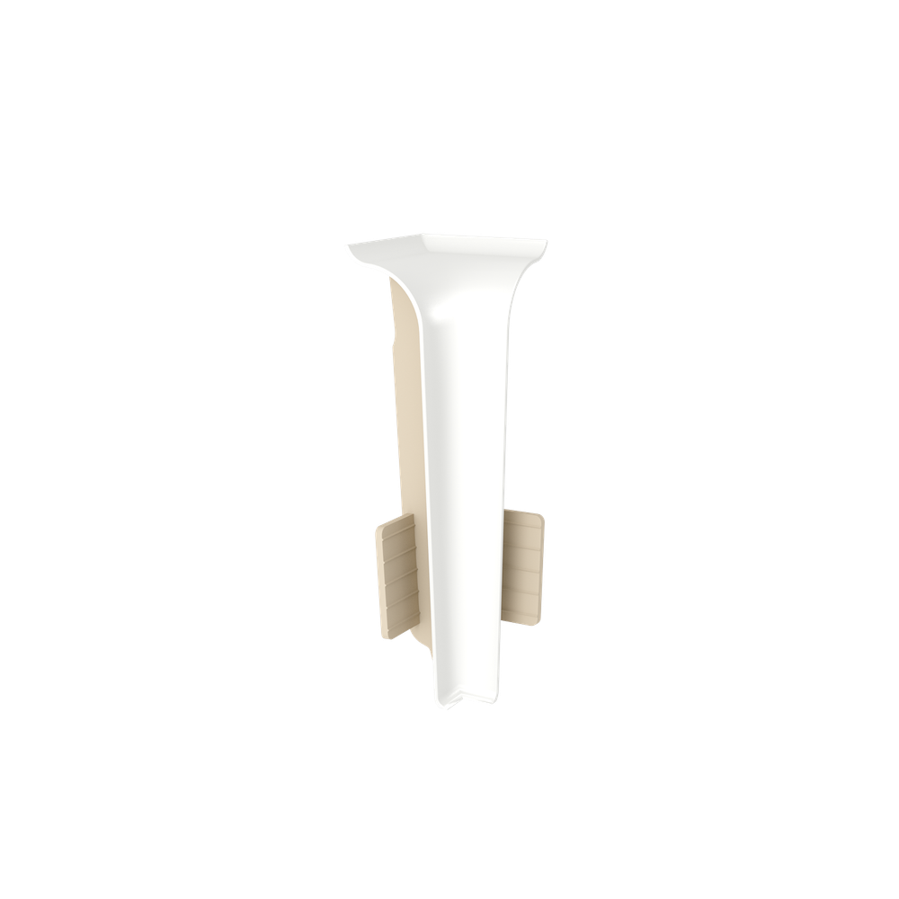 Угол внутренний к плинтусу Arbiton VIGO 60 Белый (2шт)