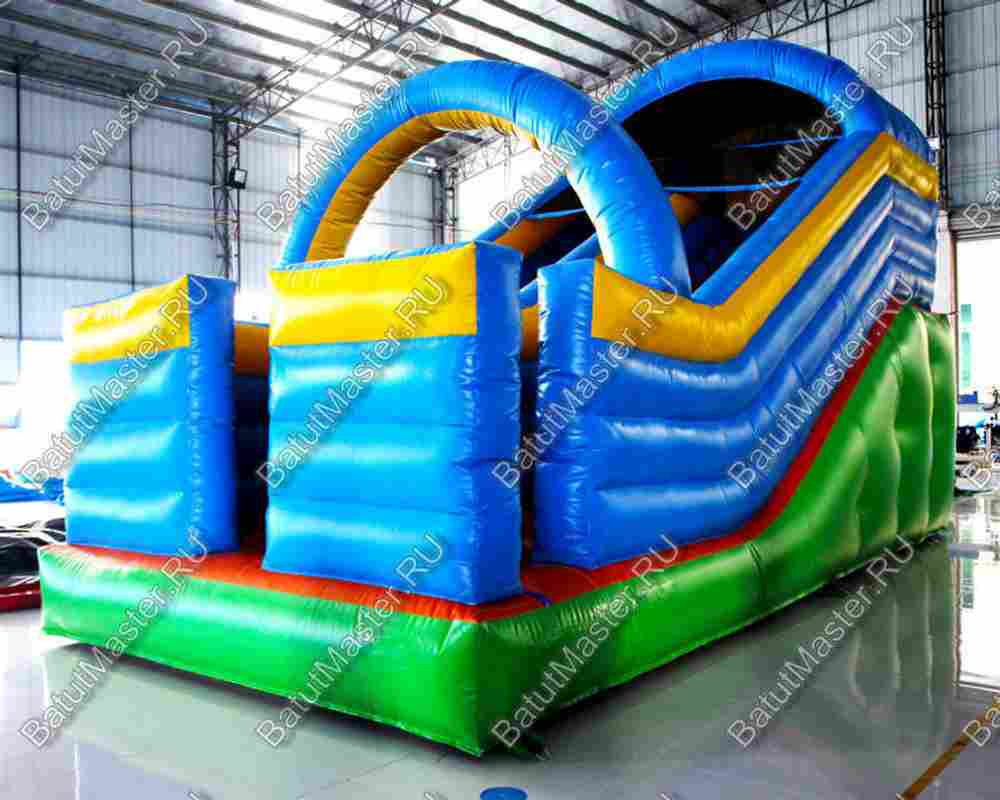 Коммерческий надувной батут "Жонглирующий клоун" 7*3.5*4.5 м