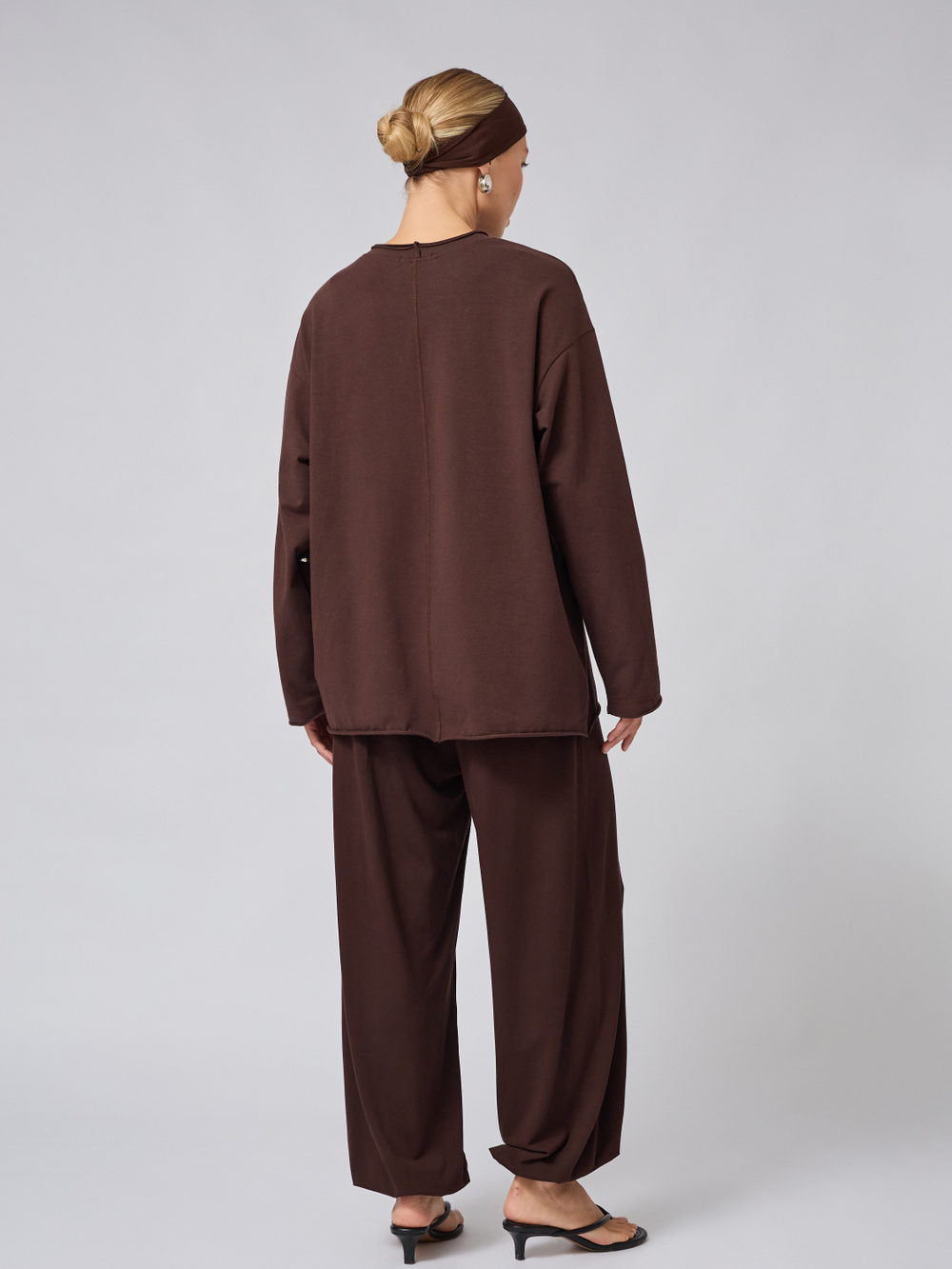 Брюки алладины из вискозы