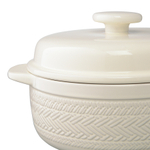 Кастрюля жаропрочная country mill, 2,4 л, светло-бежевая