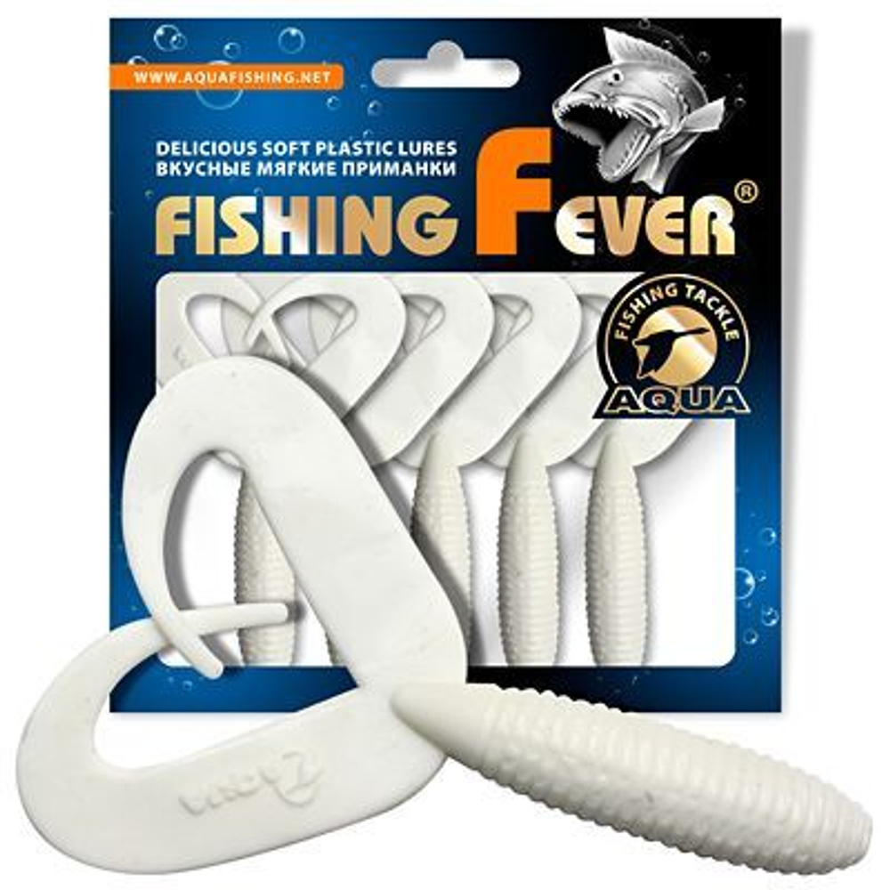 Мягкая приманка твистер FishingFever 8,5cm,4,8g,2 уп по 5 шт