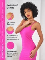 Платье летнее трикотажное лапша