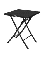 Набор мебели Элластик-Пласт Ola Dom складной (2стула+стол) (антрацит)