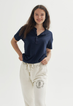 Футболка Bowery NYC Henley Slub Ink