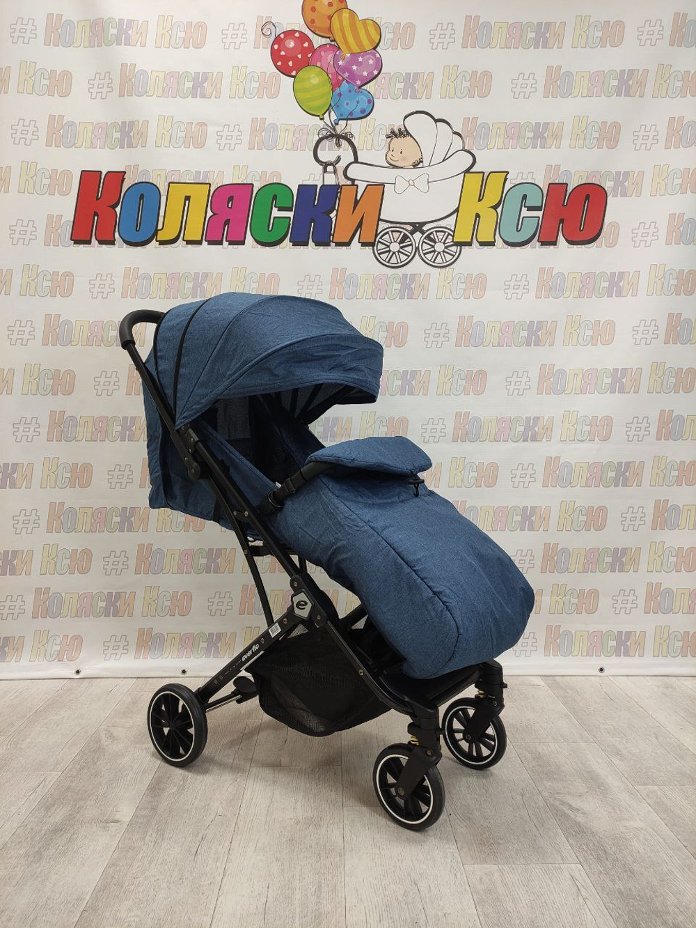 Коляска прогулочная Everflo Baby Travel E-336 Jeans