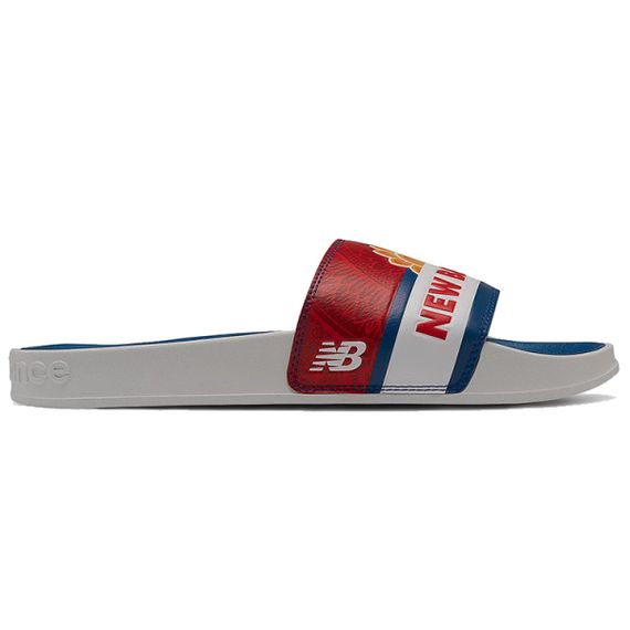 New Balance 200 Slides 'White Red Blue'