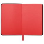 Ежедневник недатированный МАЛЫЙ 100х150 мм А6 BRAUBERG "Metropolis Mix", под кожу, 136 л., черный, 113306