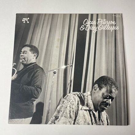 Винтажная виниловая пластинка LP Oscar Peterson and Dizzy Gillespie (Japan 1975) (No Obi)