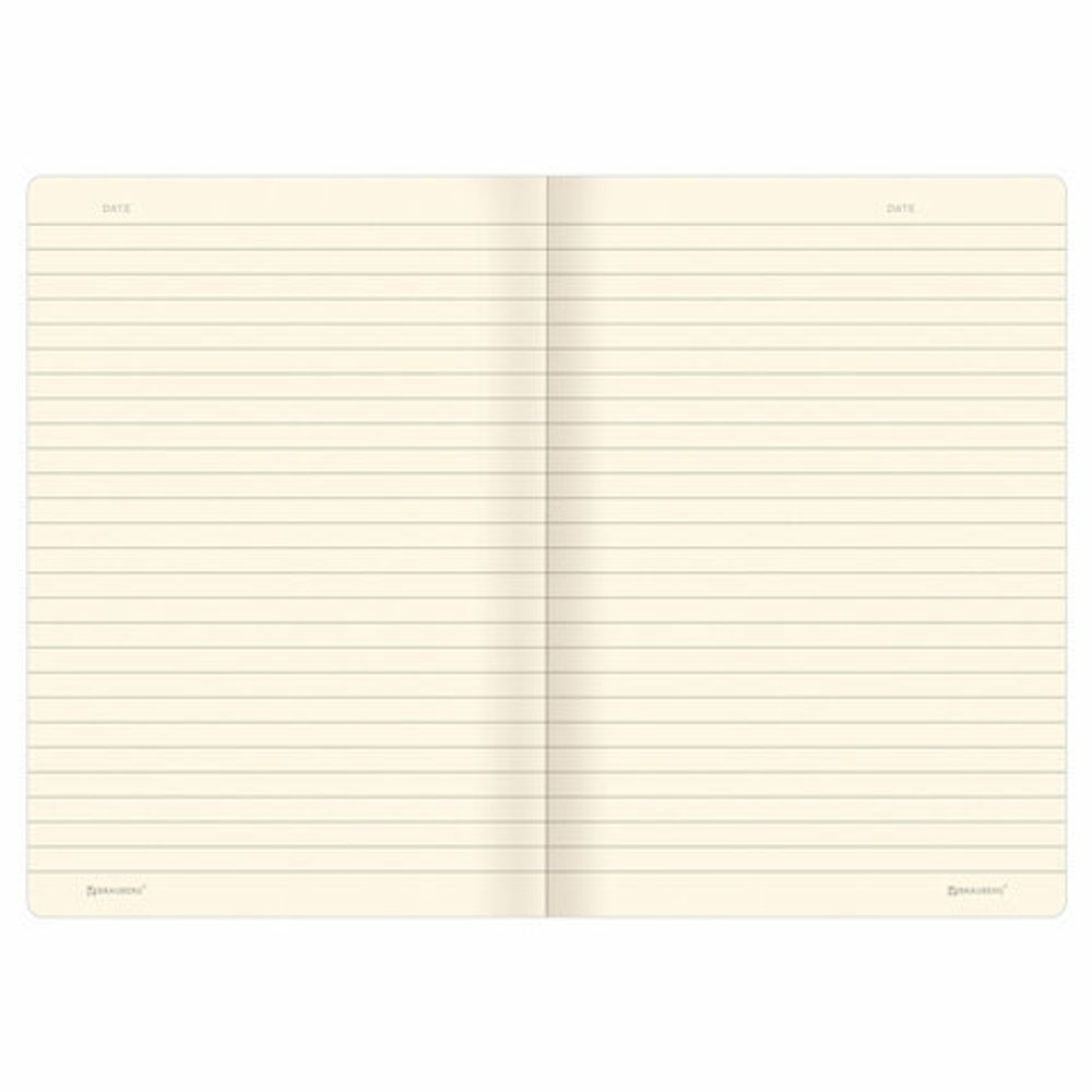 Тетради 40 л. в линию обложка SoftTouch, НАБОР 3 шт., бежевая бумага 70 г/м2, сшивка, А5 (147х210 мм), ПУТЕШЕСТВИЕ, BRAUBERG, 403799