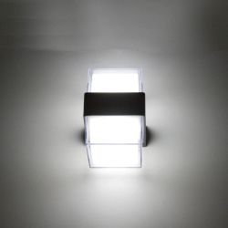 Citilux GARDA CLU0009K LED Уличный настенный светильник Графит