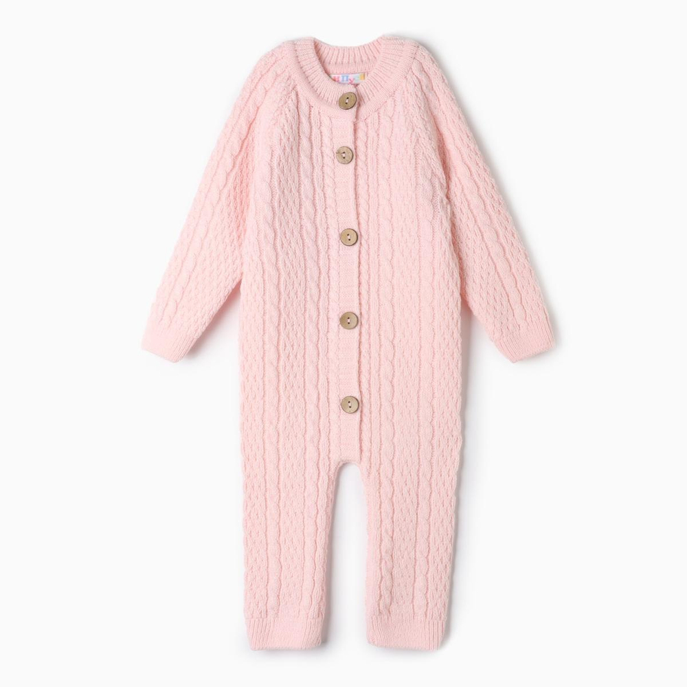 Комбинезон детский, р.74, розовый 9879159 (Уси Пуси)