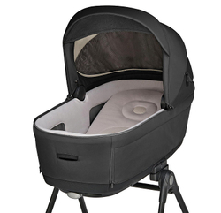 Коляска 3 в 1 Inglesina Electa System Quattro DRW 2025 с подставкой под люльку Upper Black