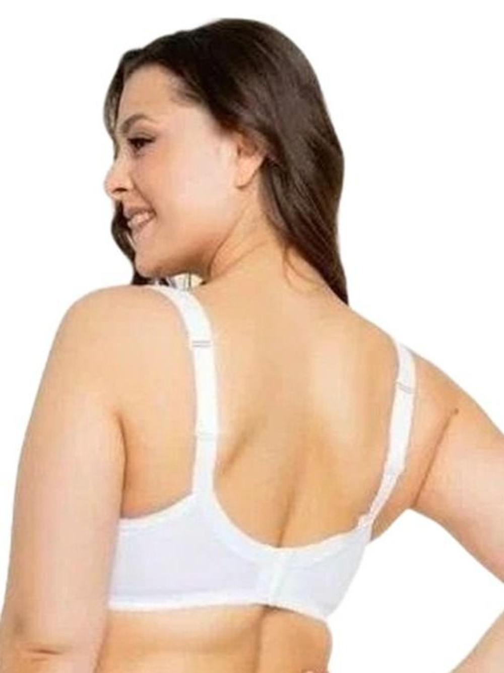 Бюстгальтер для фиксации экзопротеза молочной железы Valeria 110E белый