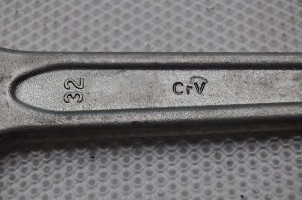 Ключ гаечный рожковый односторонний ударный 32 мм CrV (DIN 133)
