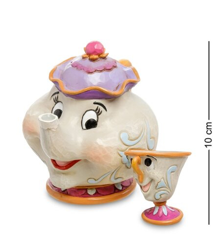 Disney Traditions Disney-4049622 Фигурка «Миссис Поттс и Чип (Материнская любовь)»