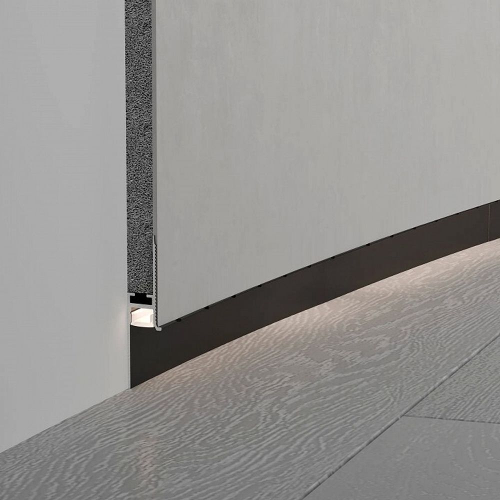 Профиль для плинтусов Arlight FANTOM-BENT 043673