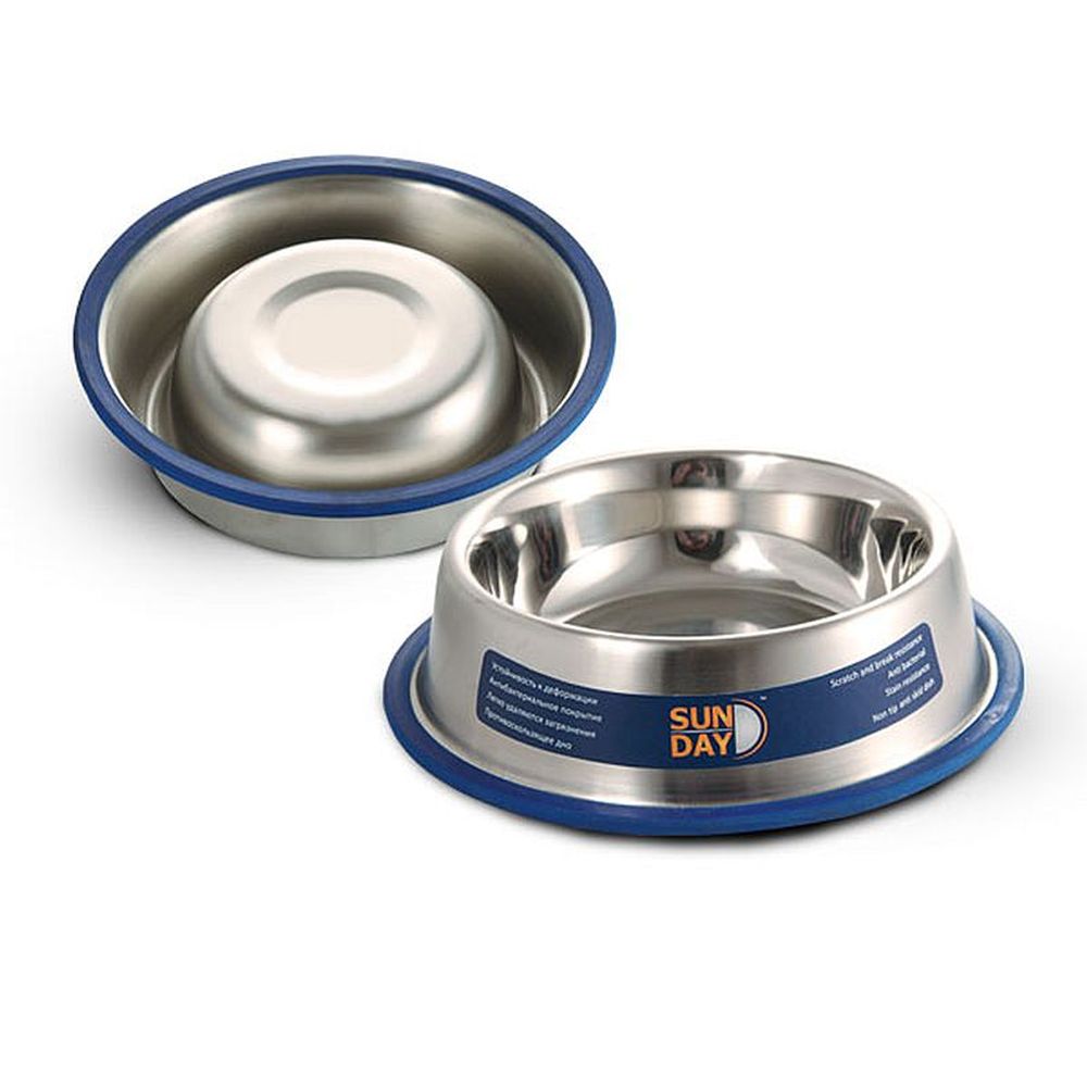 Миска (Triol) 311151S металлическая на резинке, SUNDAY, 3 л