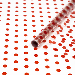 Пленка прозрачная "Горох" 70*200гр