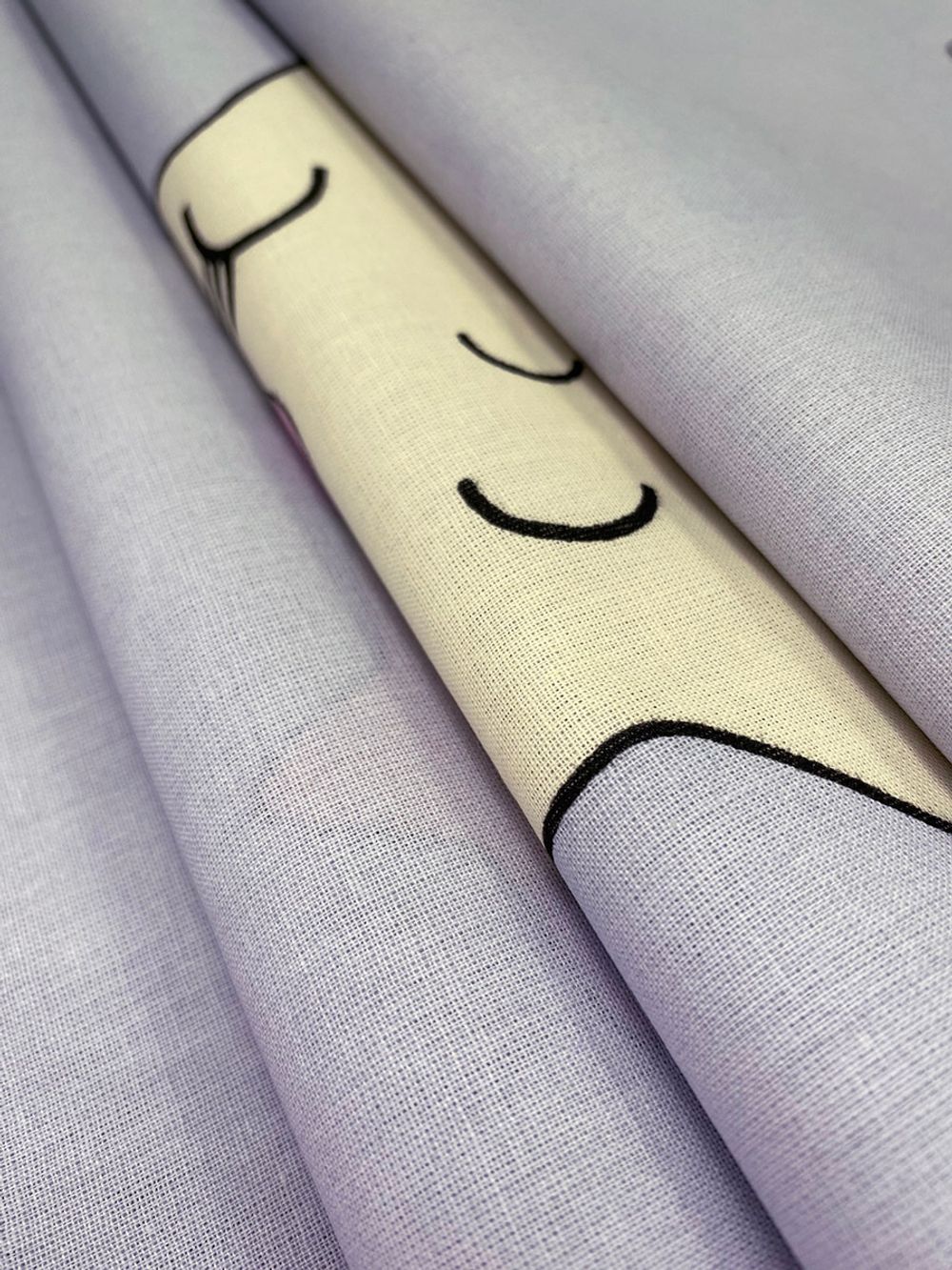 Простынь на резинке перкаль Сказка "Спящие звезды" 90x200 см