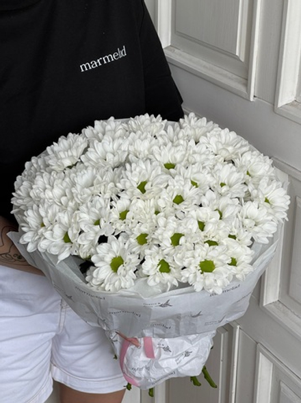 Букет из хризантемы баккарди