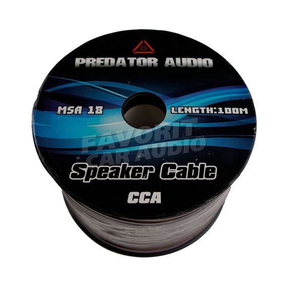 Акустический кабель Predator 18AWG 0.75мм² CCA медно-алюм. (100)