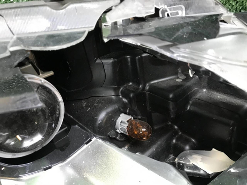 Битая Фара правая Nissan X-Trail T32 (17-22) LED
