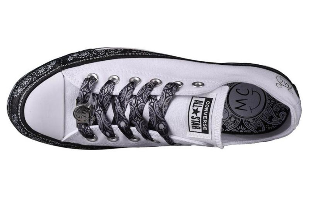 Converse Chuck Taylor All Star Low Miley Cyrus White Black