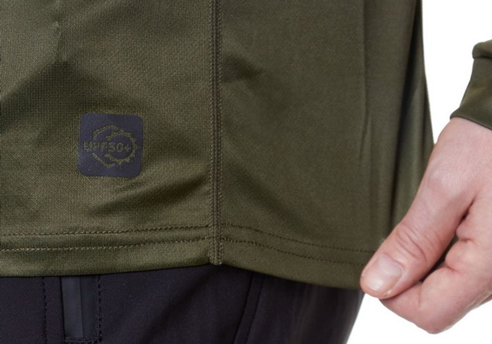 Лонгслив с капюшоном Sargan (Сарган) (Хаки)