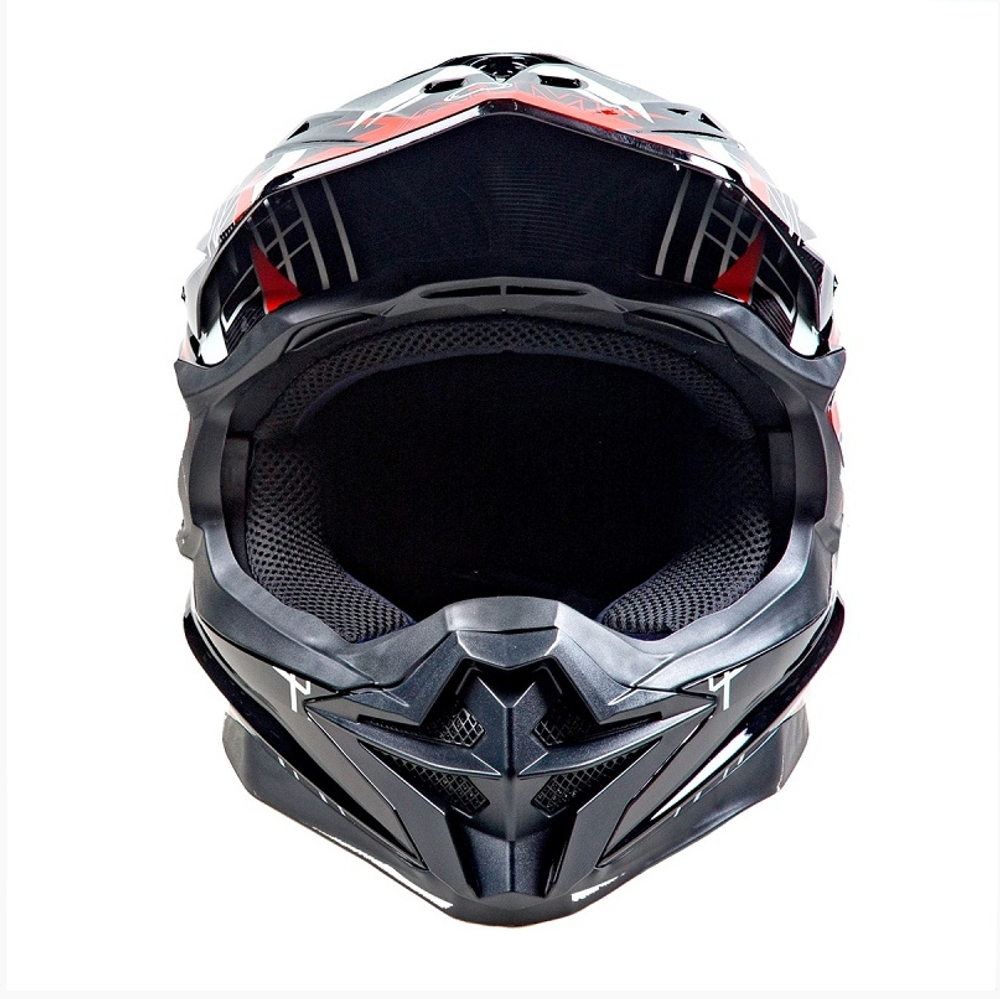 Шлем кроссовый AiM JK803S Orange/Black, XXL