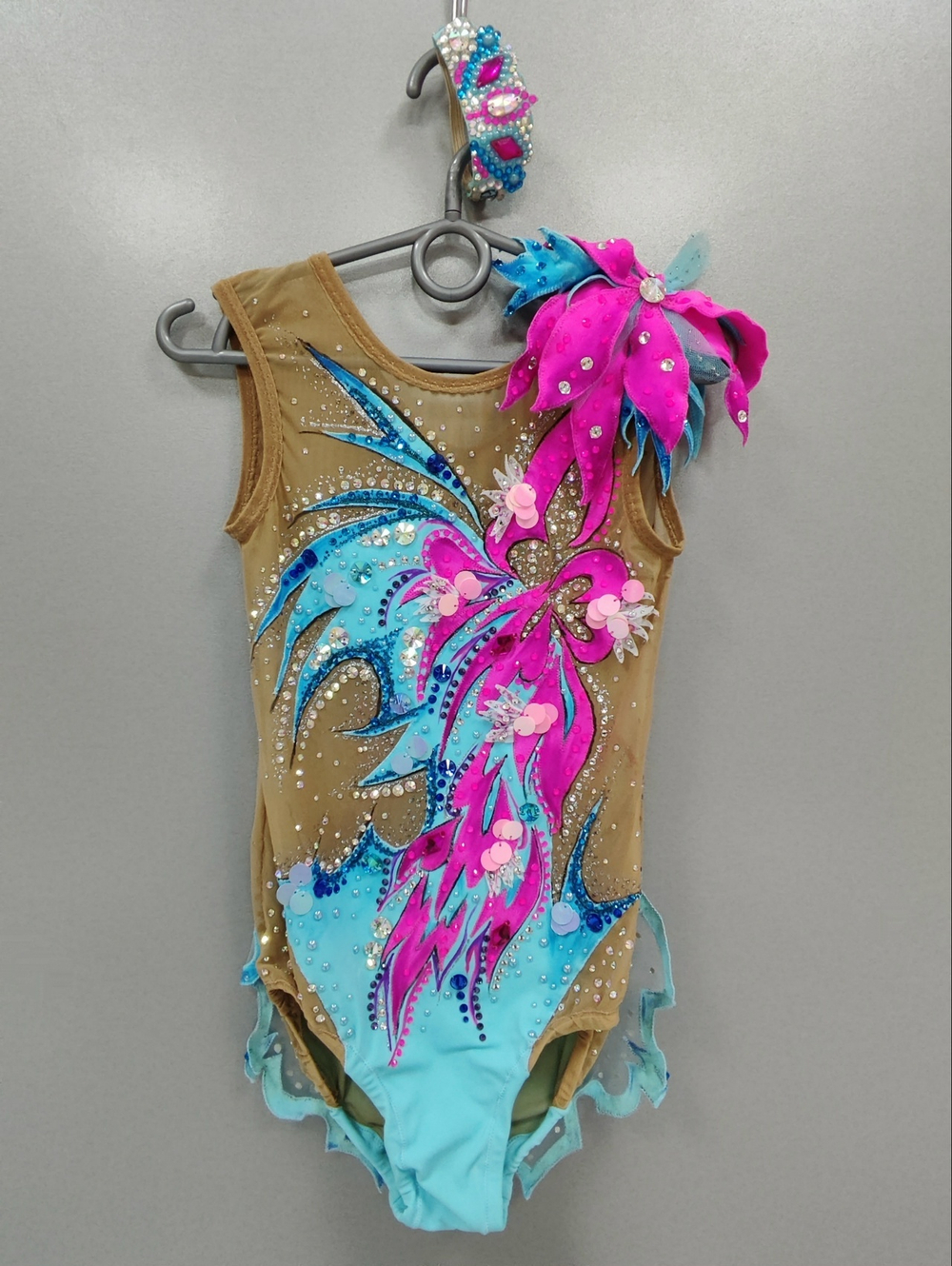 Купальник для выступлений 276-111125 (134-140 см)