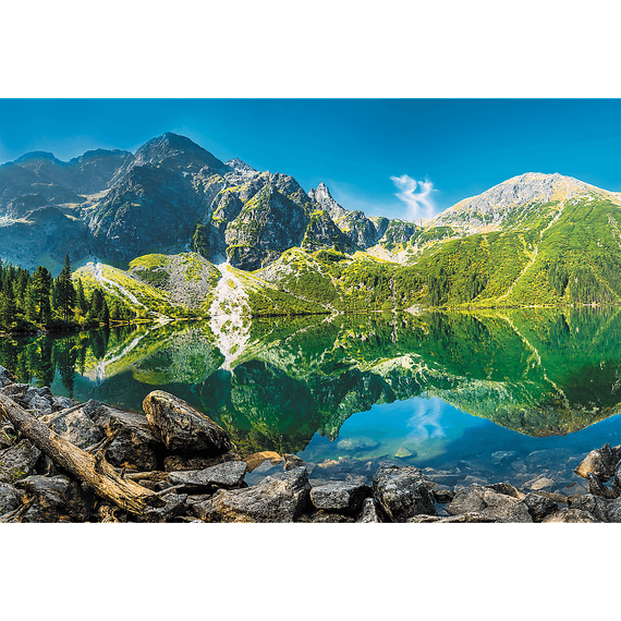 Puzzles - &quot;1500&quot; - Morskie Oko lake, Tatras, Poland