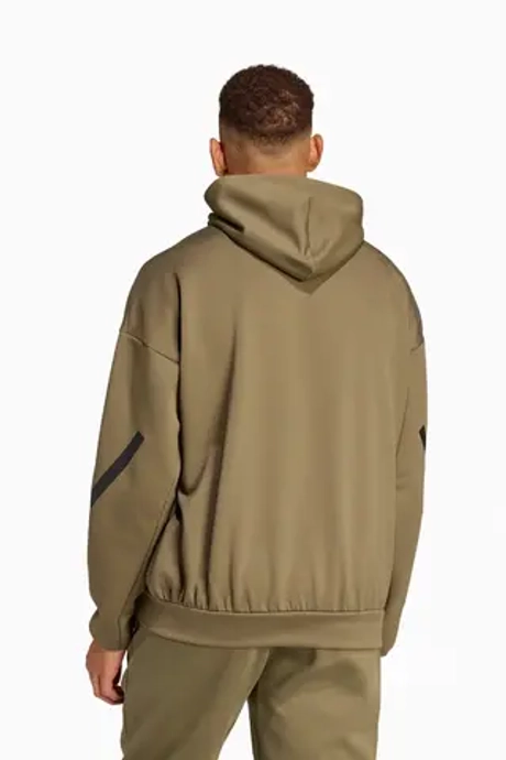 Кофта adidas Z.N.E. - коричневый