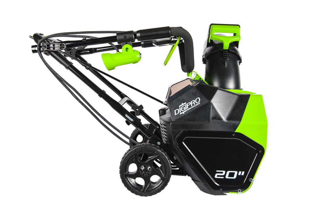 Аккумуляторный снегоуборщик GREENWORKS GD40SBA 40V 51 см (2600607) с АКБ 4 Ah и ЗУ