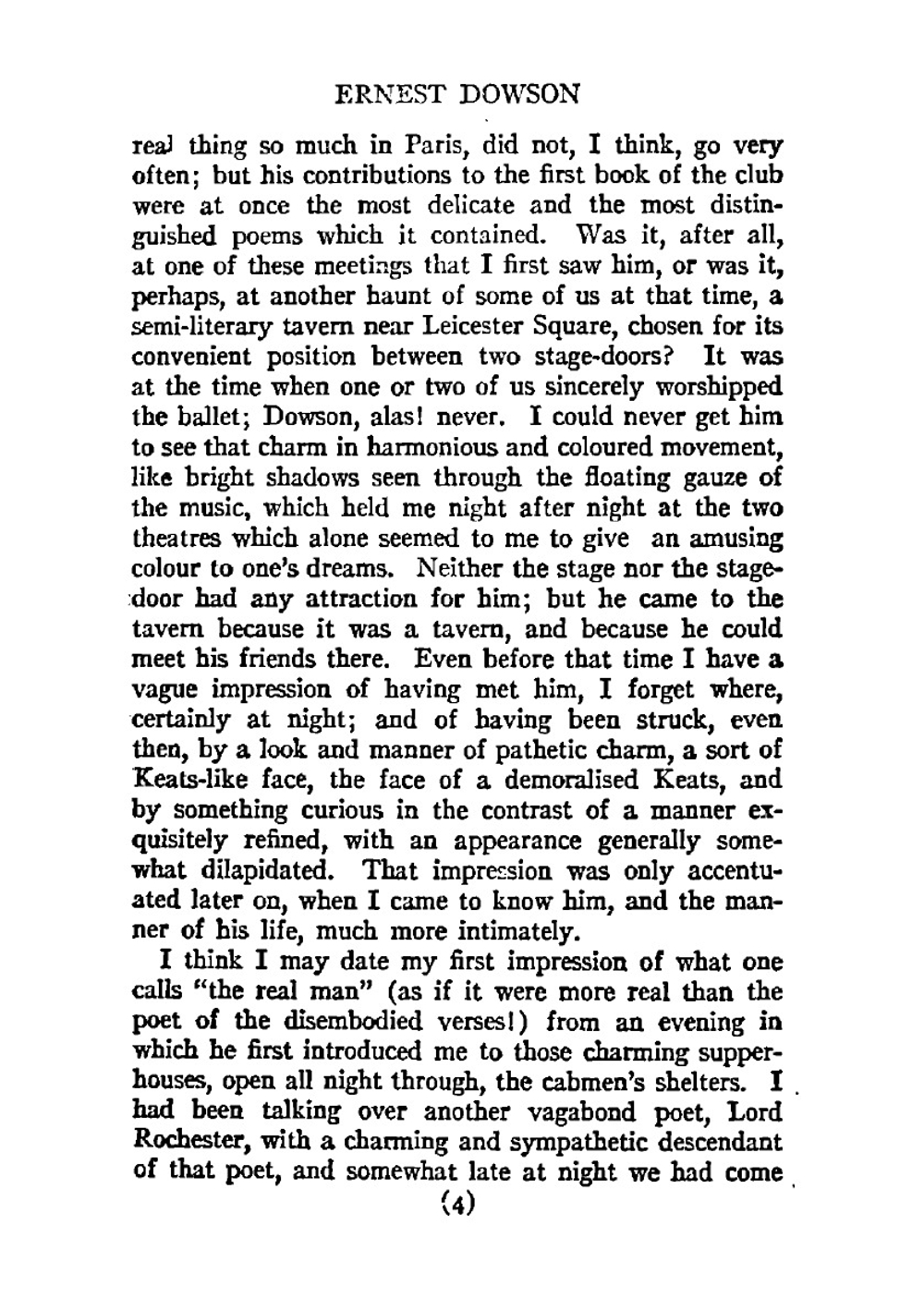 The Poems and Prose of Ernest Dowson | Ernest Dowson